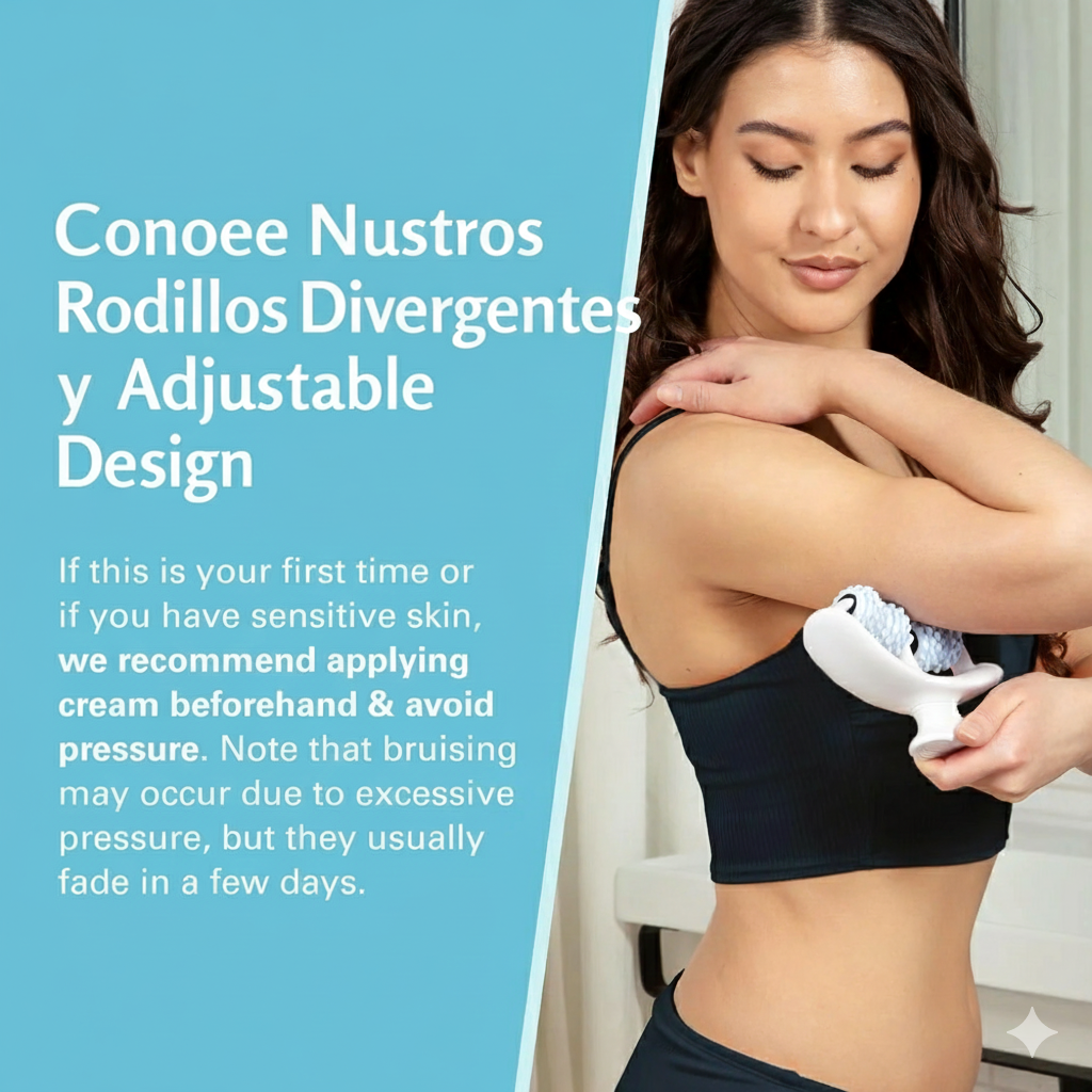 Masajeador Sculptiva™ de drenaje linfático anticelulitis